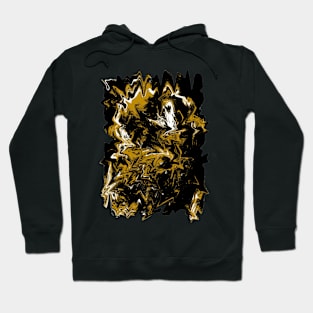 Cave Abstract Expressionism Hoodie